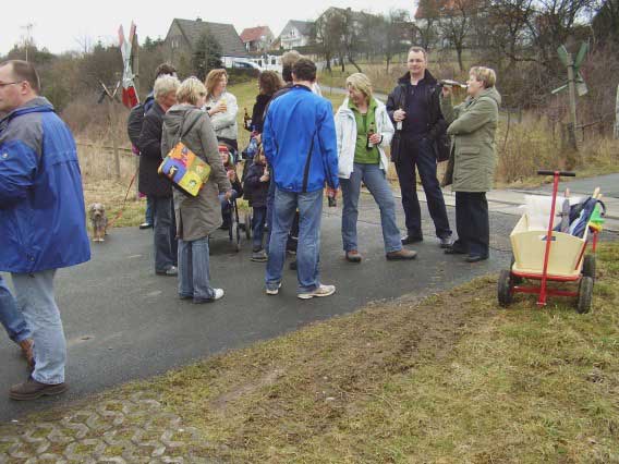 ...... mit erholsamer Pause.