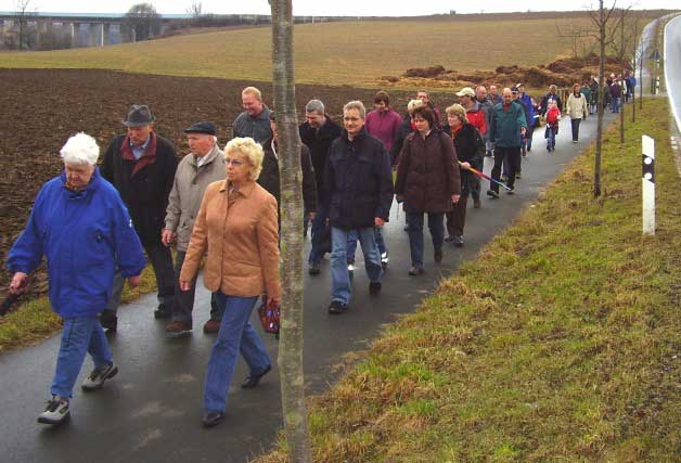 Wanderung der Ostkompanie...
