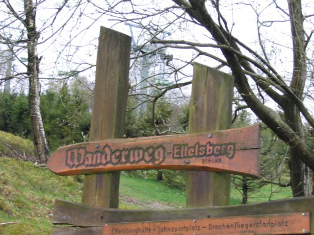 Dort ging es auf den Effelsberg