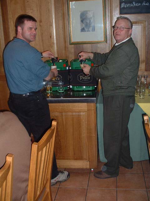Ausflug der Alfener Schützen: Miele-Werke und Potts-Brauerei (2005)