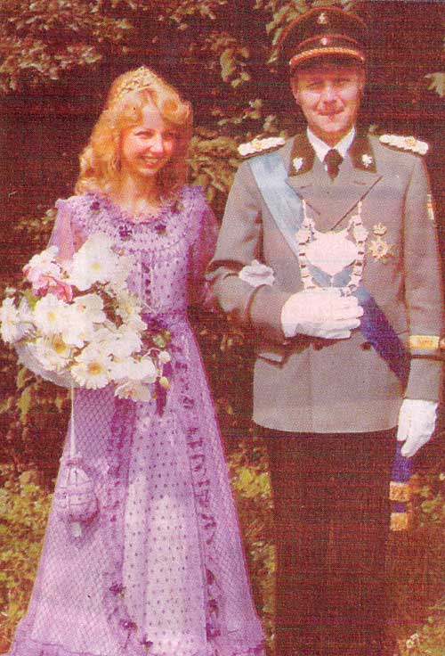 Vor 25 Jahren führten Hannelore und Josef Drüke die Schützenbruderschaft an: