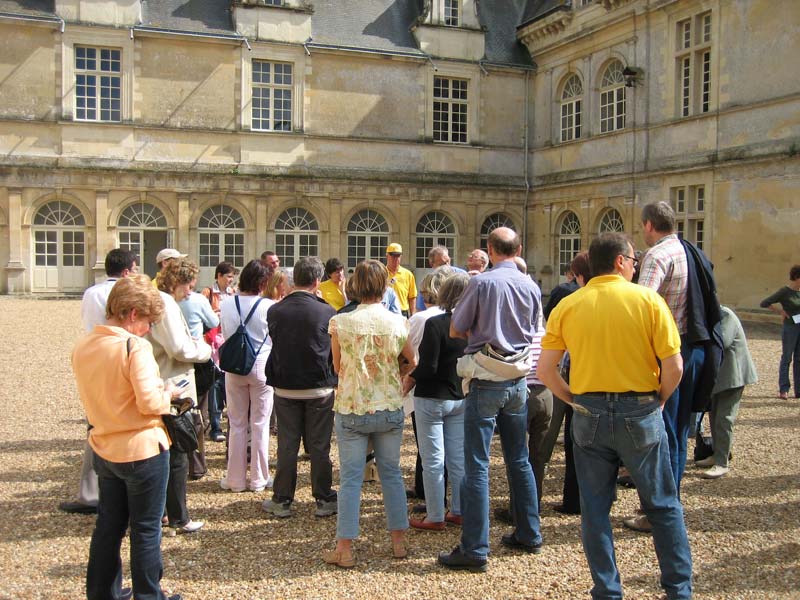 Am Samstag besuchten wir das Chateau von Durtal