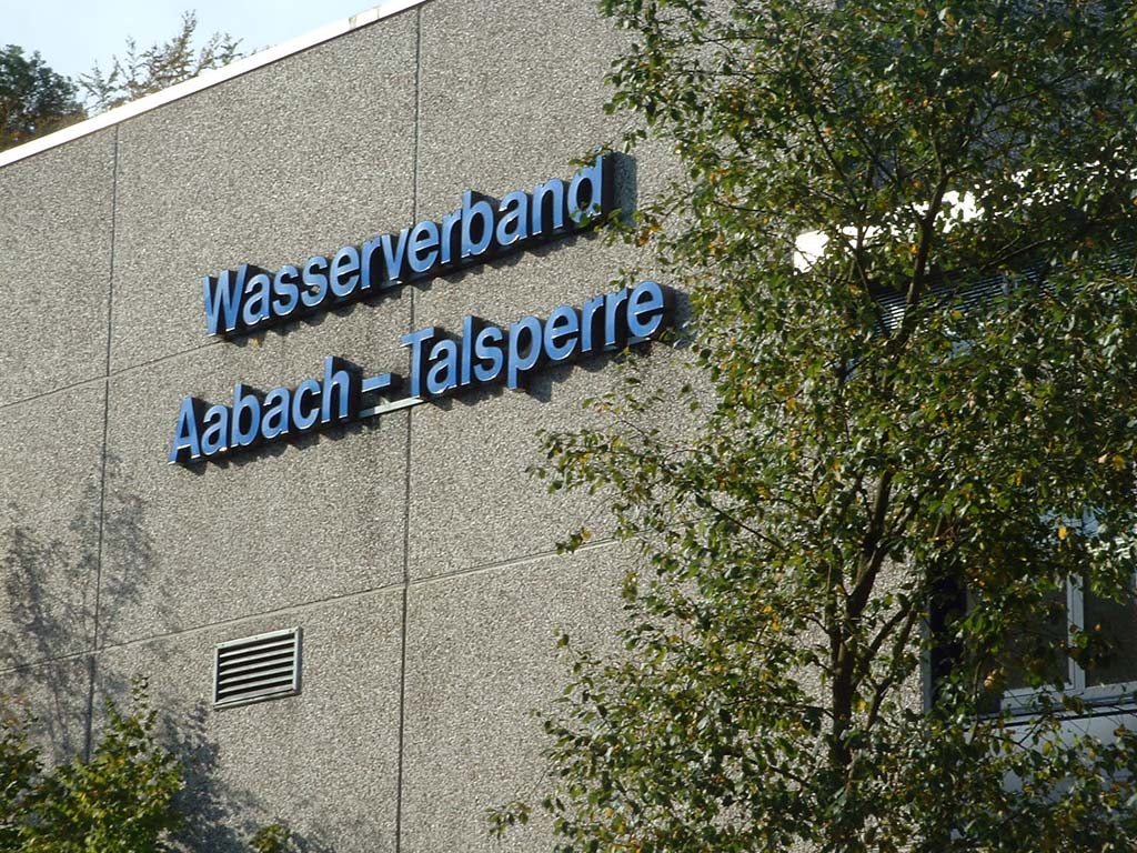 Besichtigung der Aabachtalsperre (2006)