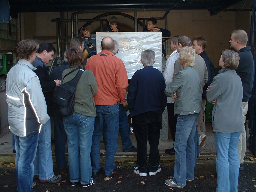 Besichtigung der Aabachtalsperre (2006)