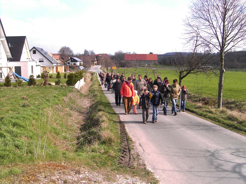 Für die West-Kompanie ging Route Richtung Ziegelei.