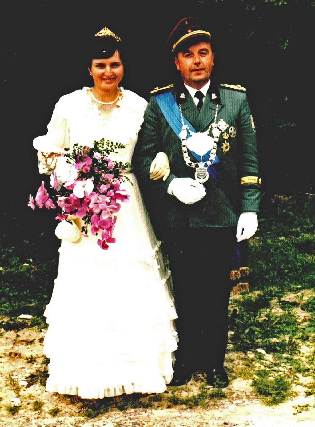 Jubelkönigspaar 25 Jahre Luise und Hellmut Papenkordt