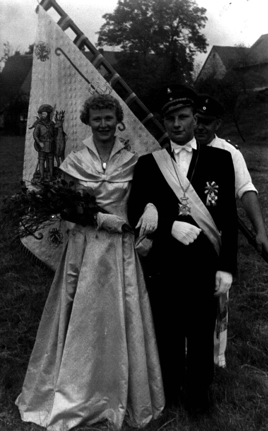 Jubelkönig 50 Jahre Maria Wolf und Siegfried Krummel