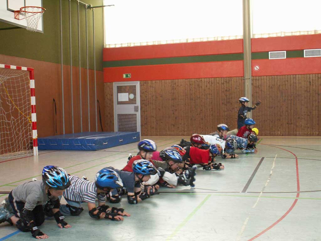 Zweiter Alfener Inliner Kurs mit großer Beteiligung (2007)