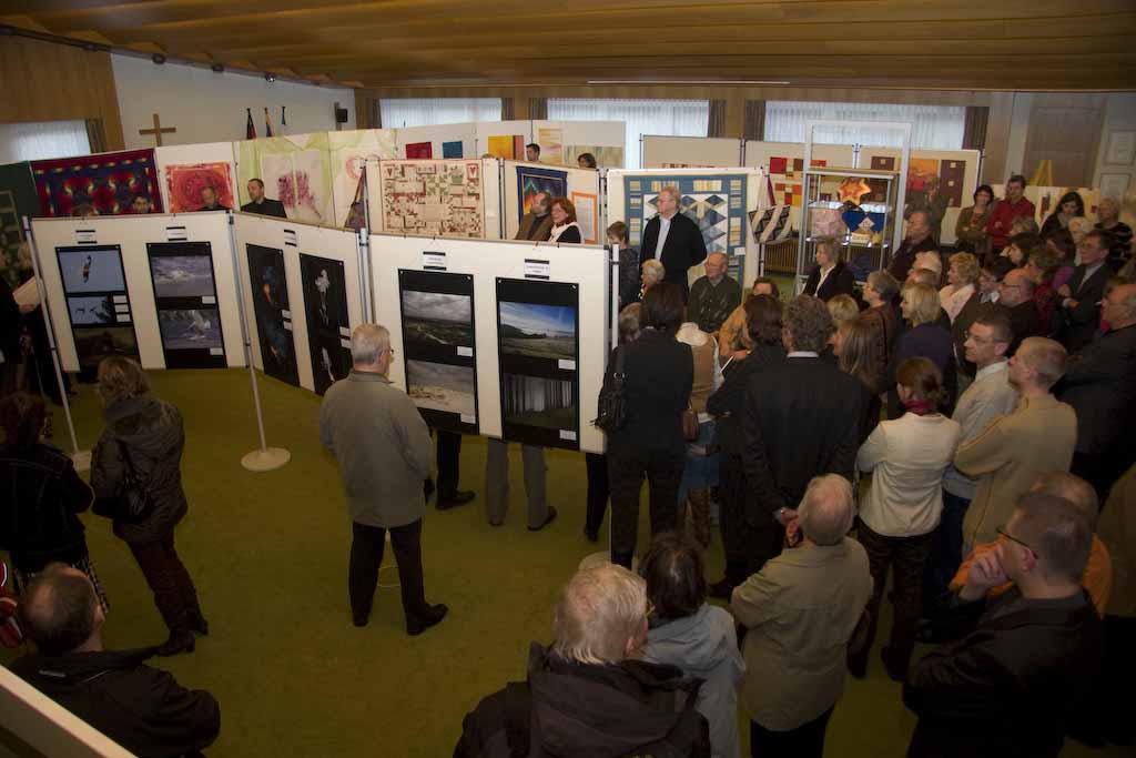 Die Gemeinde Borchen stellt jährlich die Werke heimischer Künstler in einer Ausstellung vor