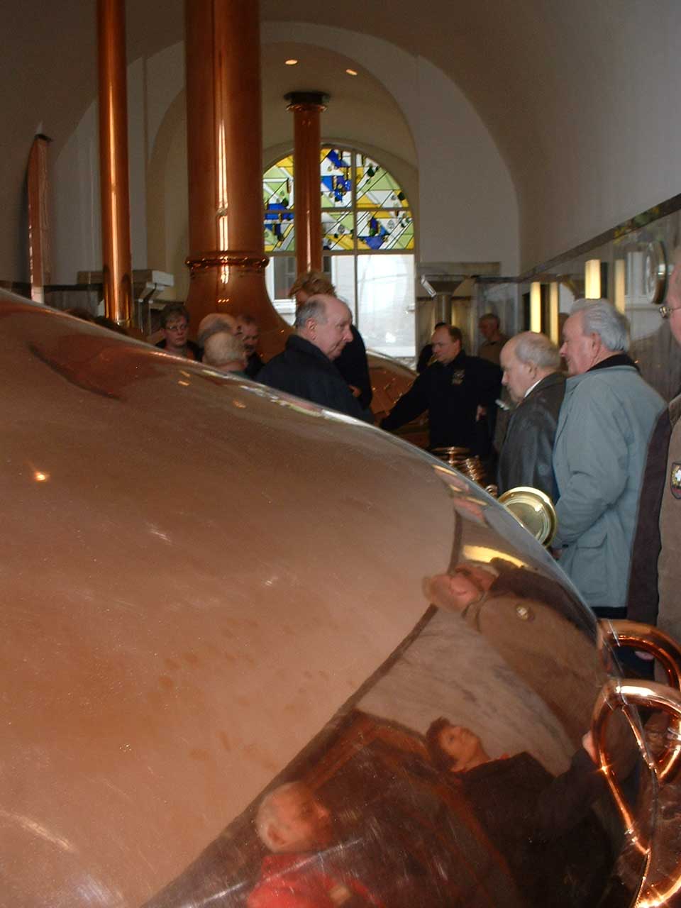 Alfener Schützen besuchen Strate Brauerei Detmold (2008)