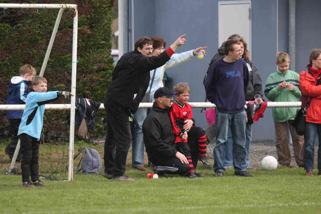 <p>Das jüngere Team wurde von Gerd Gürntke gecoached</p>