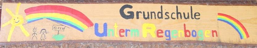 <p>Grundschule Alfen unterm Regenbogen</p>