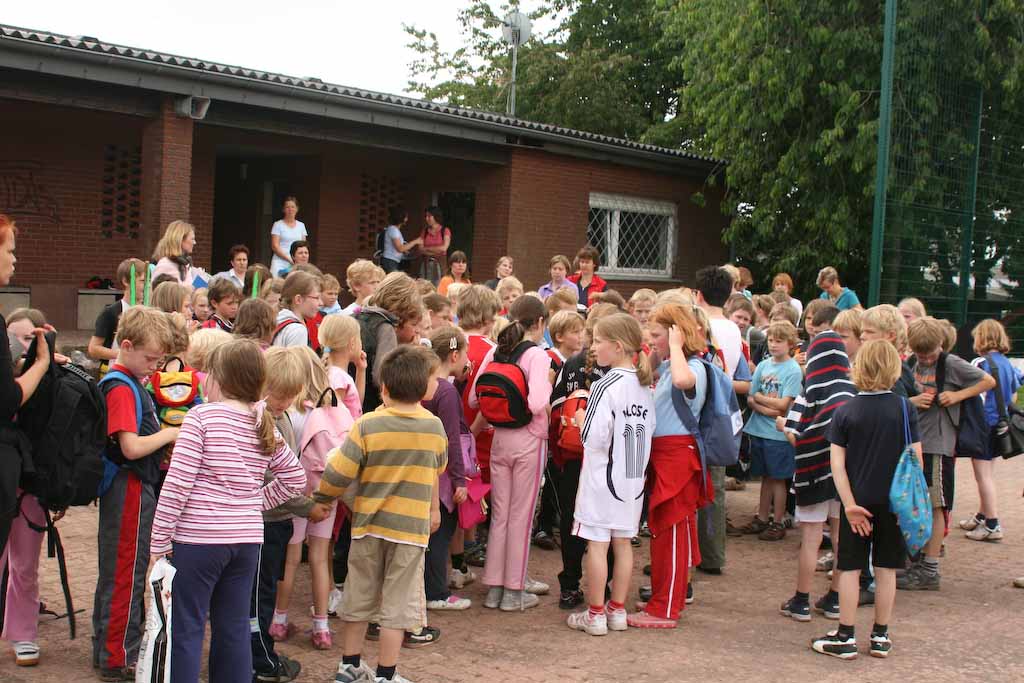 <p>Sportfest der Grundschule unterm Regebogen in Alfen</p>