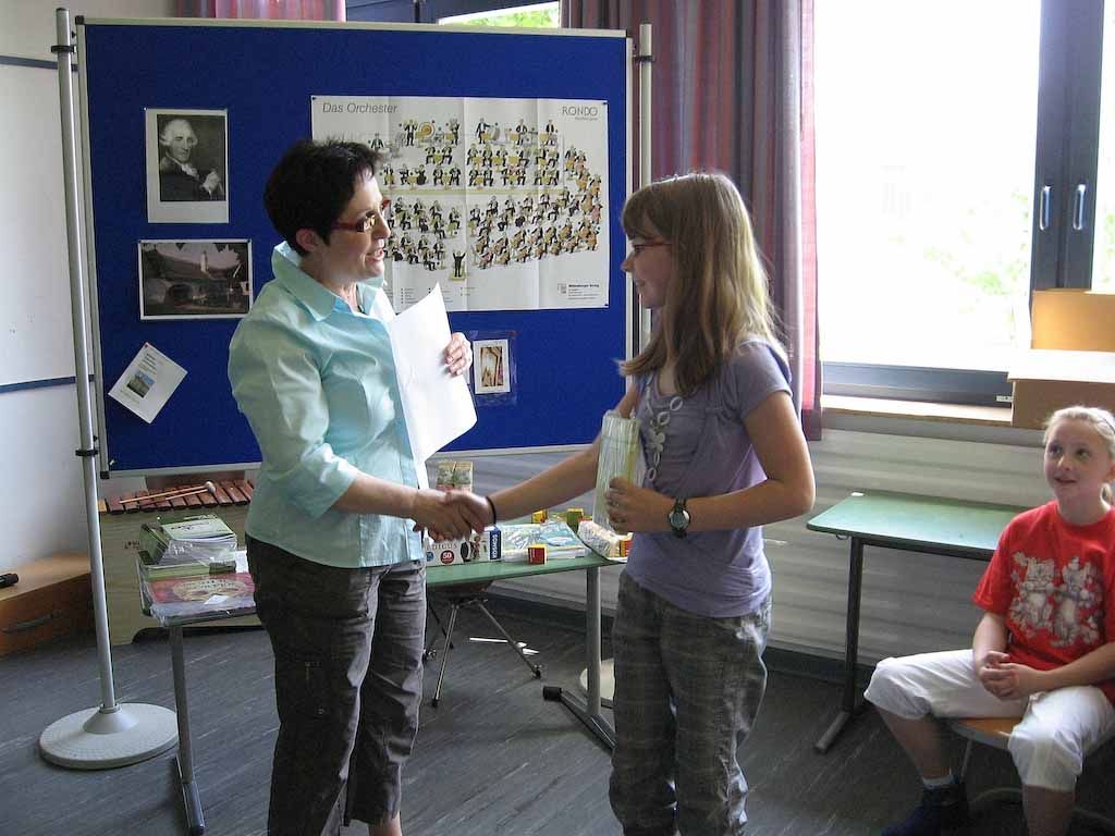 Mathematikwettbewerb der Grundschule Alfen