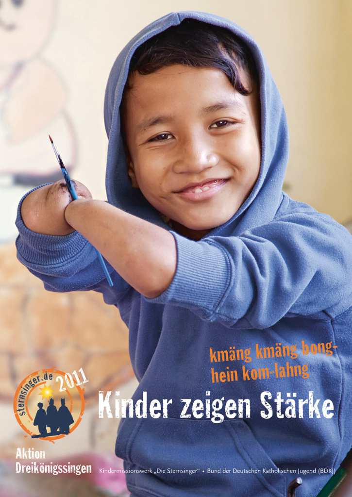 <p>Die Sternsinger in Alfen 2011</p>