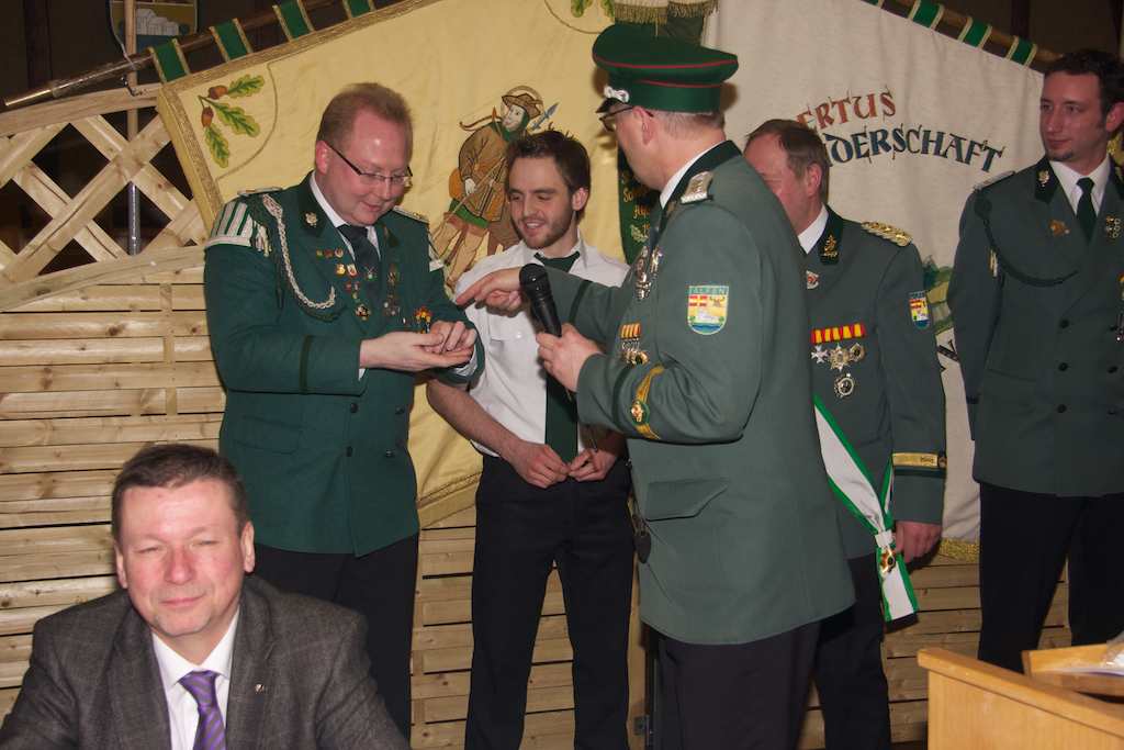 <p>An der Luftpistole konnte Martin Schumacher mit 134 Ringen seinen Meistertitel verteidigen</p>
