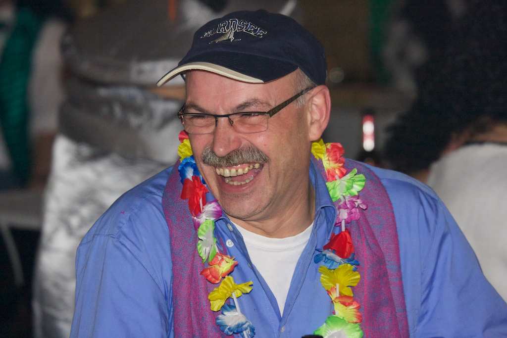 <p>Die Alfener Karnevalszicken der kfd in Aktion</p>