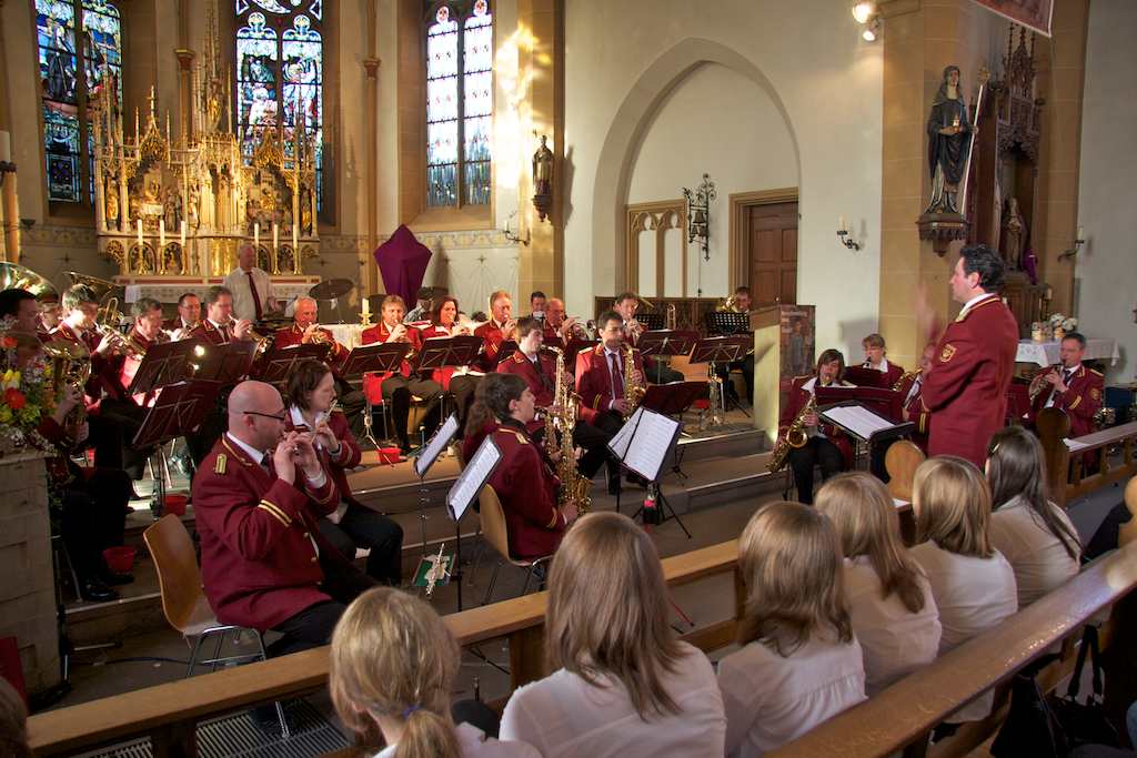 <p>Kirchenkonzert des Musikvereins Alfen 2011</p>