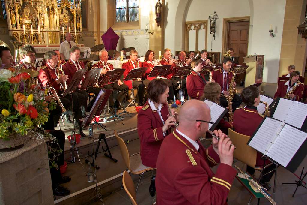 <p>Kirchenkonzert des Musikvereins Alfen 2011</p>