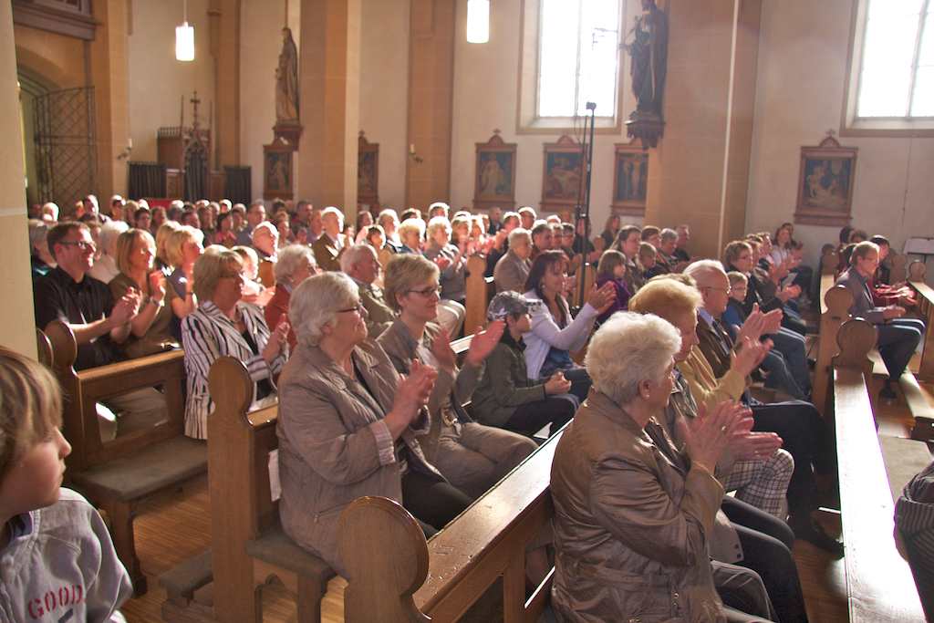 <p>Kirchenkonzert des Musikvereins Alfen 2011</p>