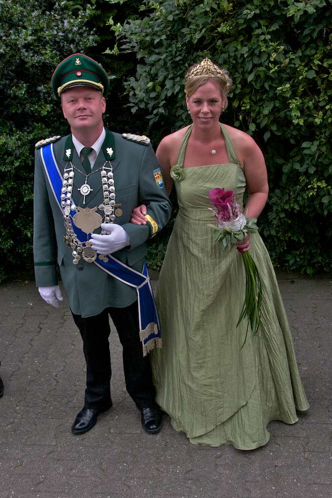 <p>Michael und Alexandra Witte: unser Königspaar 2011</p>