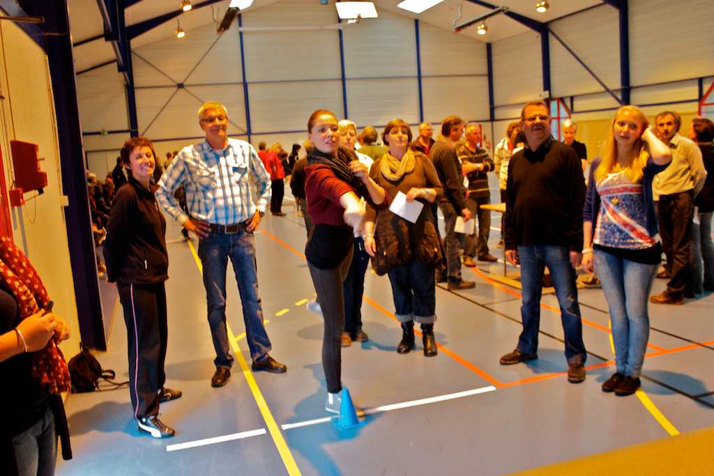 <p>… ein Einbeinrennen, Pfostenschießen, Dosenwerfern, Eimerzielwurf u.w.m war zu absolvieren</p>