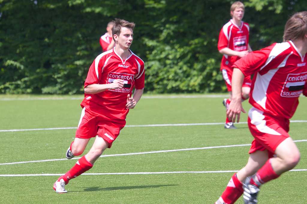 <p>Goalgetter Pierre Dieck</p>