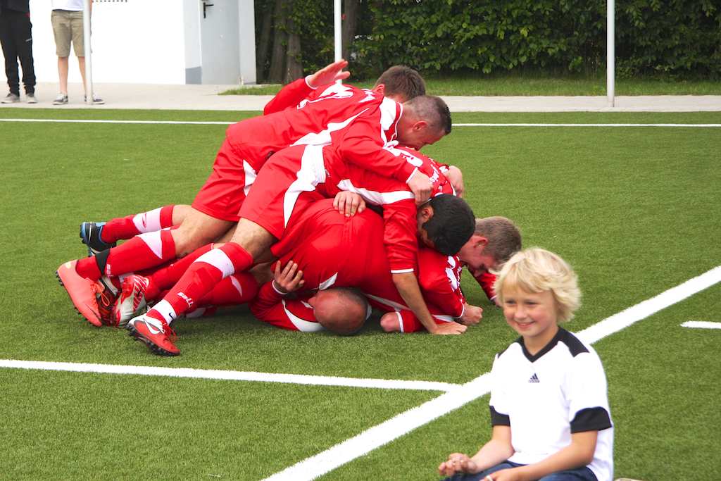 <p>Der Jubel nach dem 1:0</p>