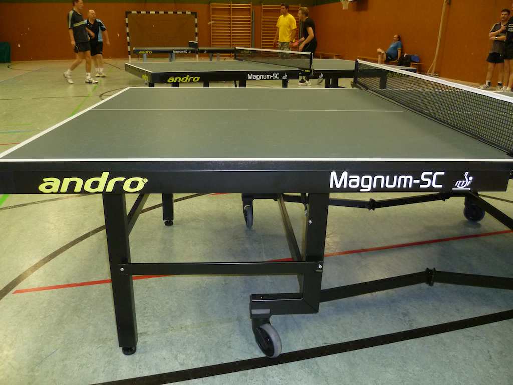 <p>Neue Tischtennisplatten fuÌr die Tischtennisabteilung</p>