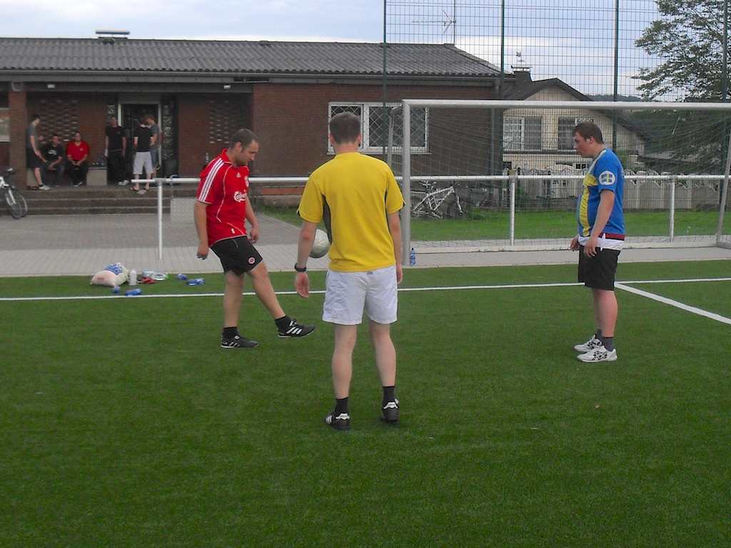 <p>Am Abend stand noch die erste Trainingseinheit am dem Programm</p>