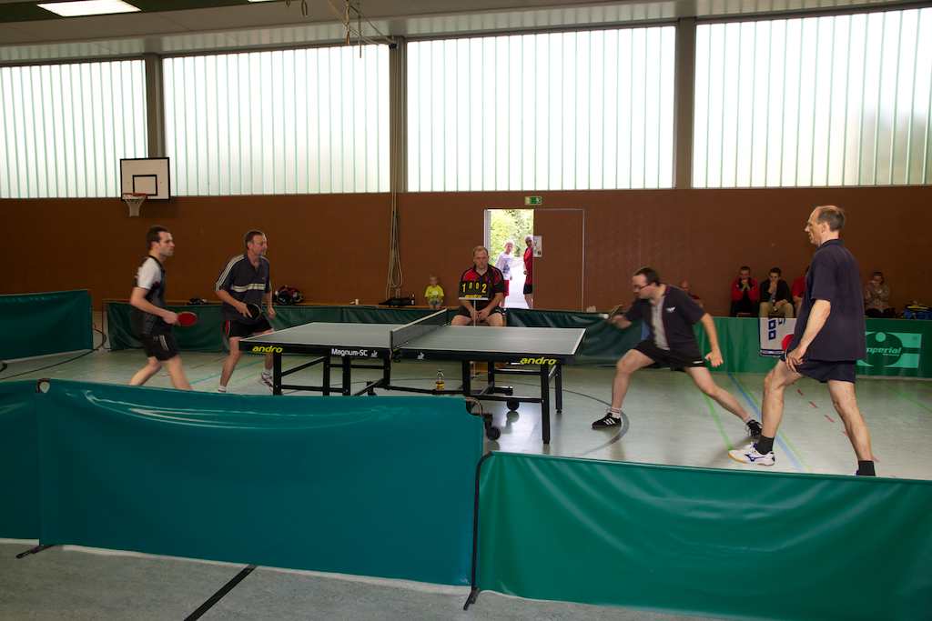 <p>Doppel Finale: Dennis Framme / Andi Fiedler gegen Dennis Heidemann / Friedrich Affeldt</p>