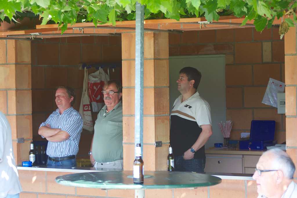 <p>Das Dreamteam im Hintergrund</p>