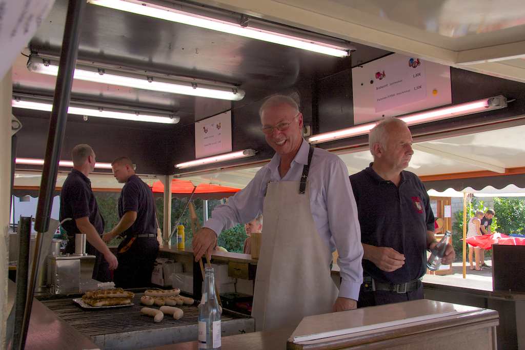 <p>Der Stand der freiwilligen Feuerwehr</p>