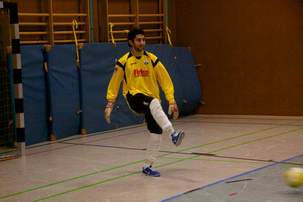 <p>Vereinsinternes Fußballturnier in der Alfener Turnhalle</p>