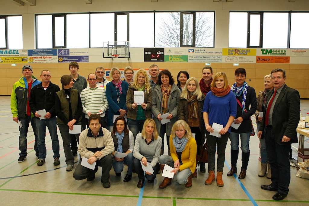 <p>Sportabzeichenverleihung der Gemeinde Borchen</p>