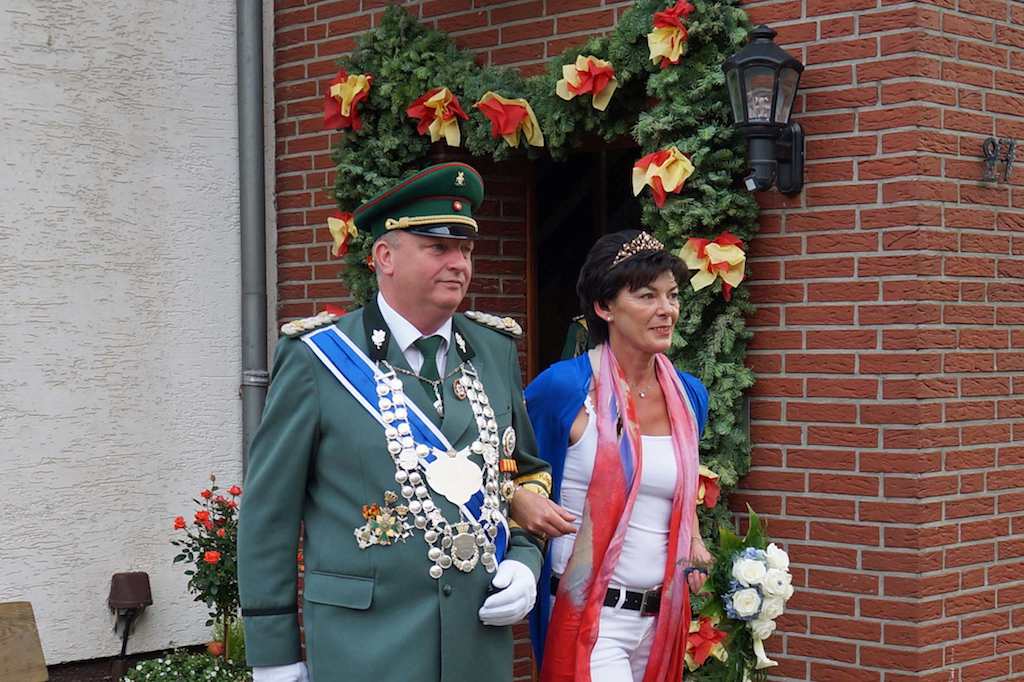 <p>Unser Königspaar: Hans-Georg Igges und Alexa Jäger </p>