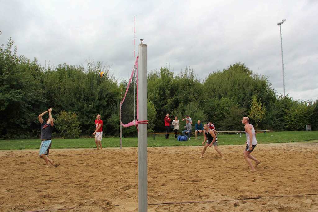 <p>Die Volleyballer hatten ihren Spaß</p>