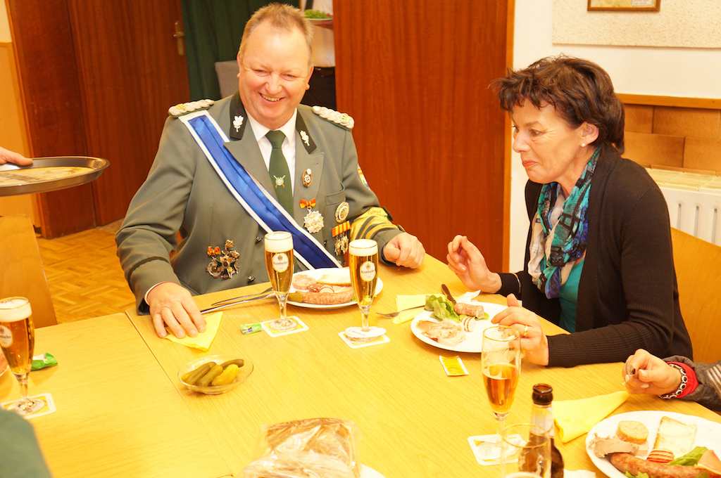 <p>Hubertusmesse, Kranzniederlegung und Hubertusabend</p>