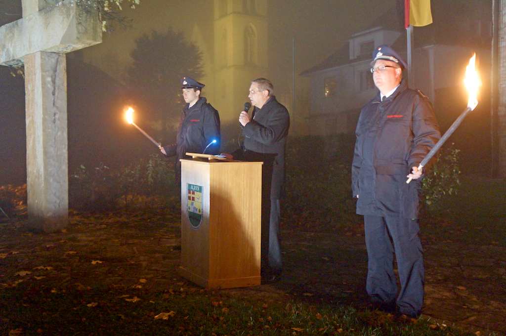 <p>Hubertusmesse, Kranzniederlegung und Hubertusabend</p>