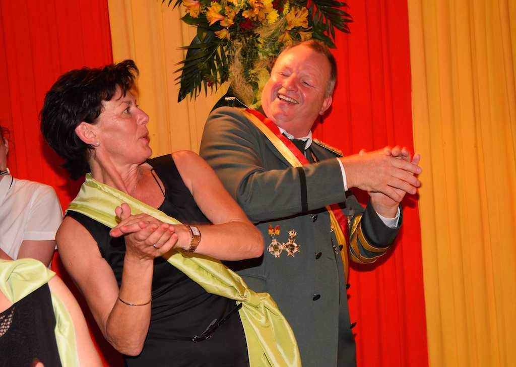 <p>Schützenfest Samstag in Alfen</p>