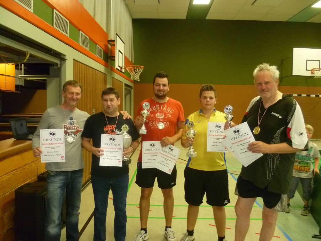 <p>Die Platzierten 1. Mirco (M), 2. Florian (L), 3. Manni (R)</p>