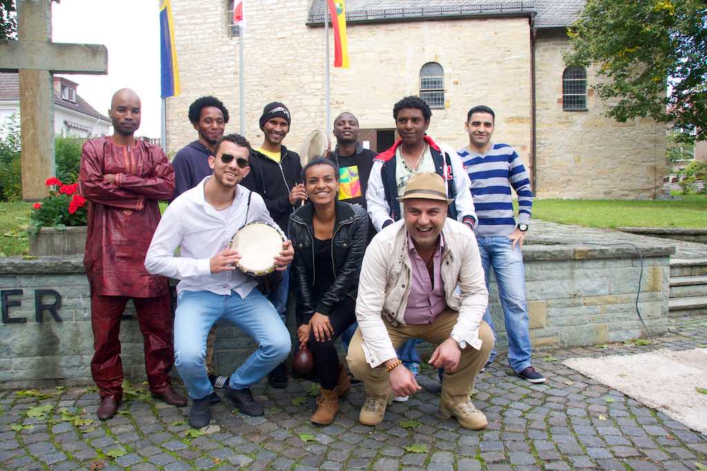 <p>Der Beitrag dieser Gruppe wurde von den Alfenern mit großem Beifall aufgenommen</p>