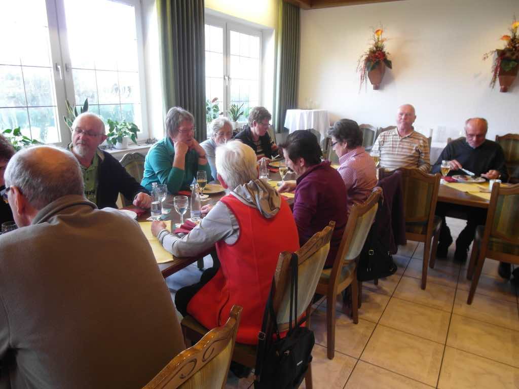 <p>Jahresabschlusswanderung im Dezember 2014</p>