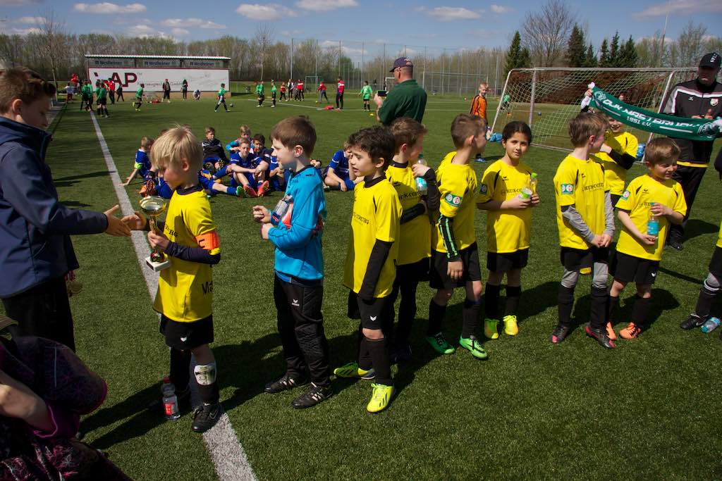 <p>Das F-Jugendturnier gewann das Team des DJK Mastbruch</p>