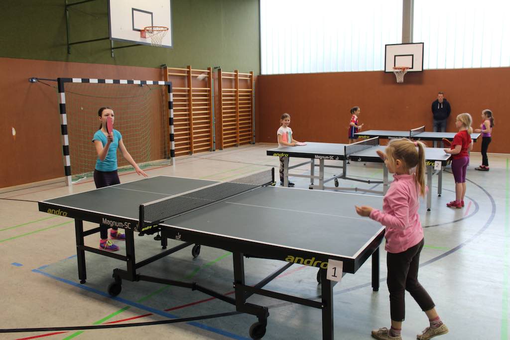 <p>Minimeisterschaft Tischtennis in Alfen</p>