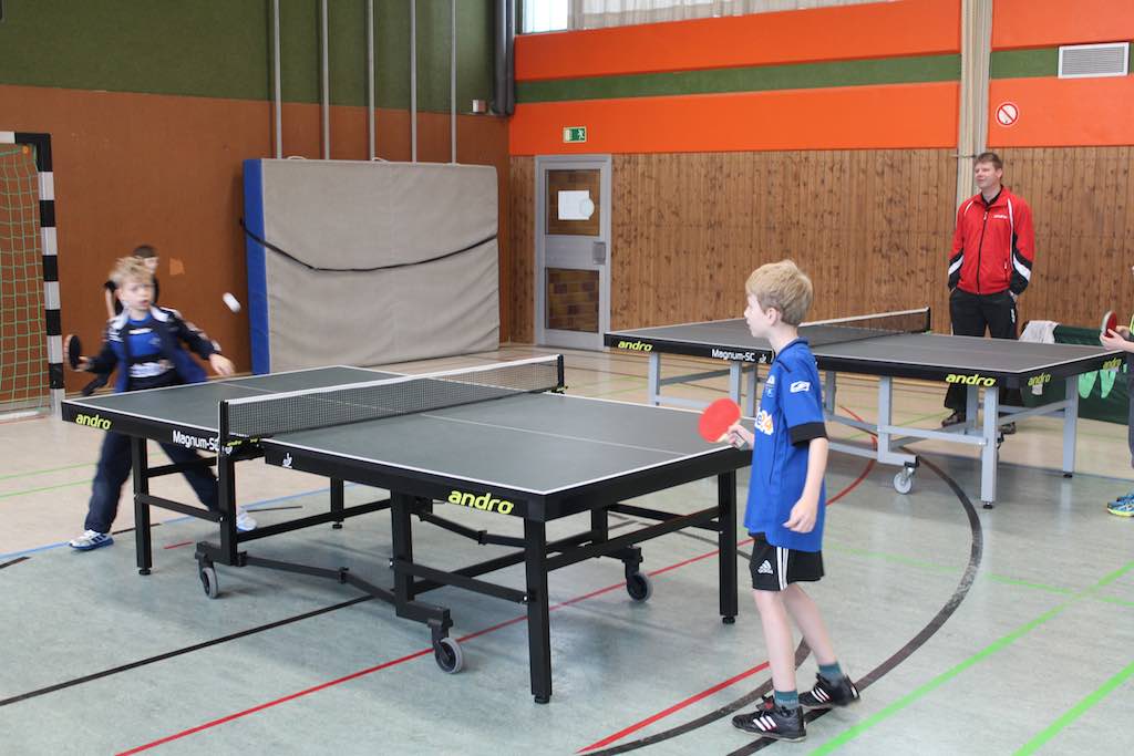 <p>Minimeisterschaft Tischtennis in Alfen</p>