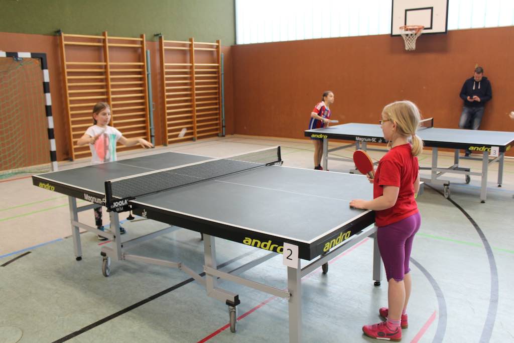 <p>Minimeisterschaft Tischtennis in Alfen</p>