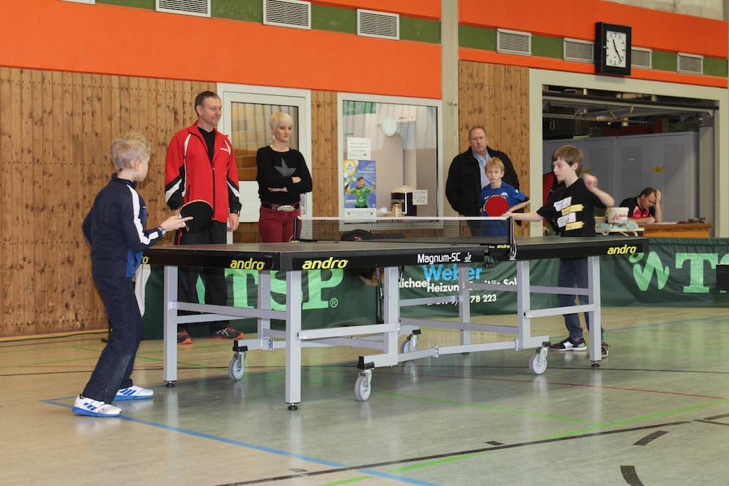 <p>Minimeisterschaft Tischtennis in Alfen</p>