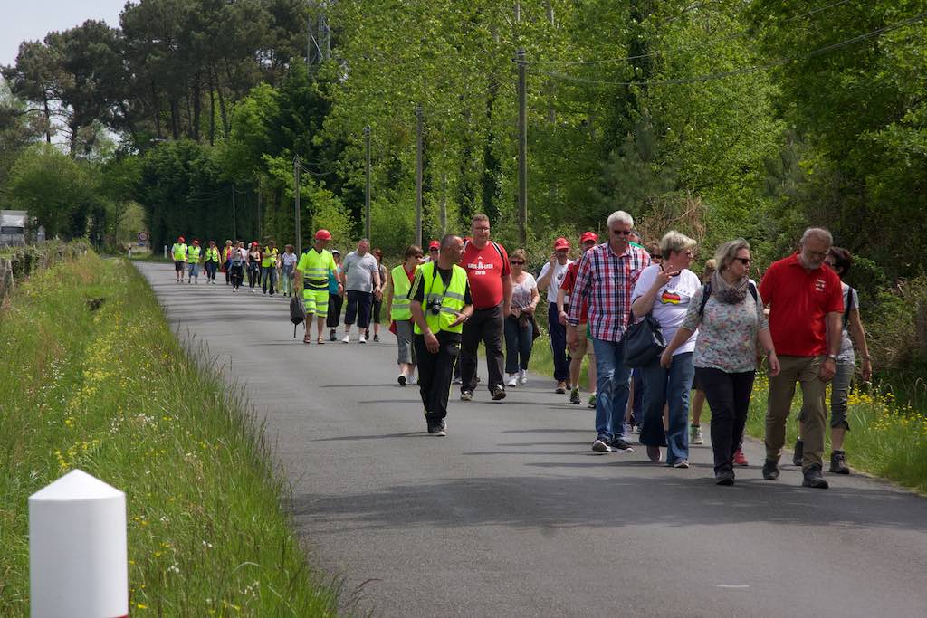 <p>Mit regelmäßigen Pausen waren die 8 Kilometer leicht zu bewältigen</p>