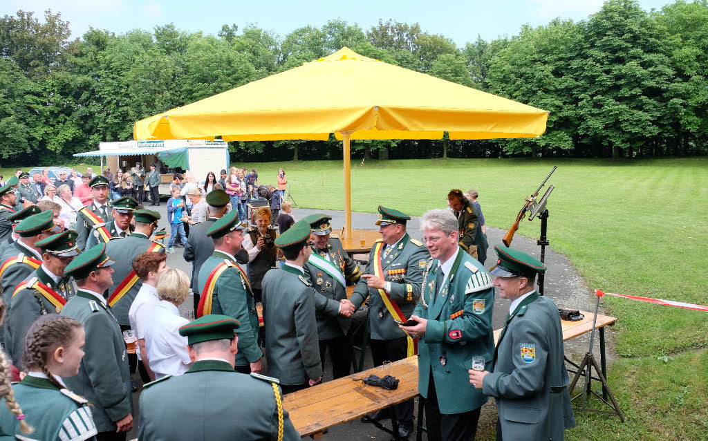<p>Markus Hüster ist neuer König des Schützenverein. </p>